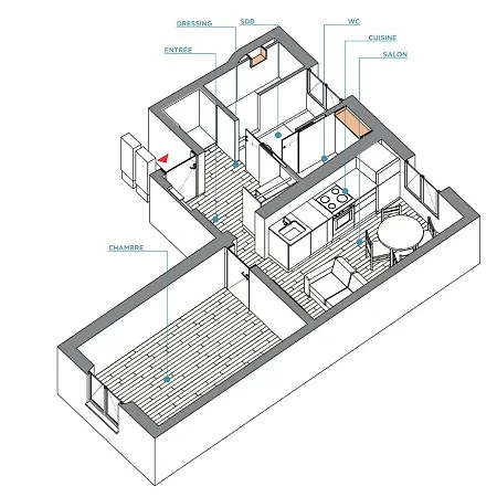 Apartment A 10 Minutes A Pied Du Stade De France , 35 M2 Tres Cosy Refait A Neuf *
